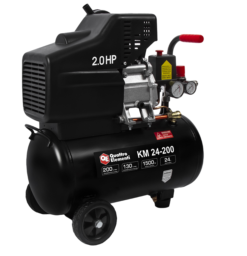 Поршневой компрессор Quattro Elementi KM 24-200